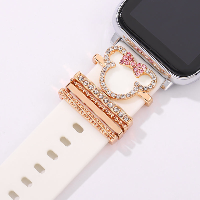 Rose Minnie Apple Watch Charm