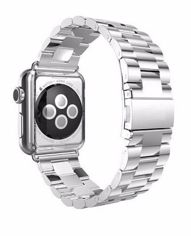 Ezüst Rock Fém Apple Watch szíj - IphoneStyle.hu
