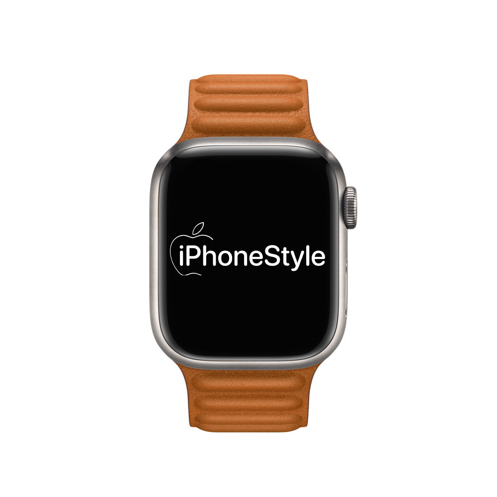 Aranybarna Apple Watch bőrpánt - iPhoneStyle.hu