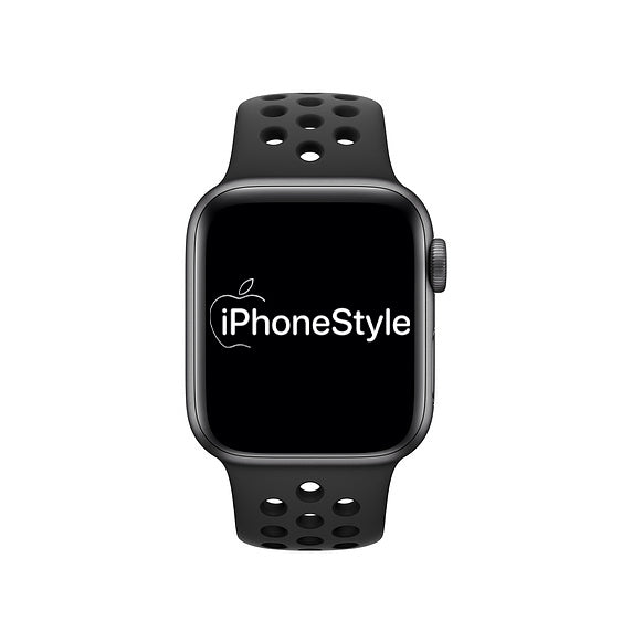 Antracit-Fekete Sport Apple Watch szíj - iPhoneStyle.hu