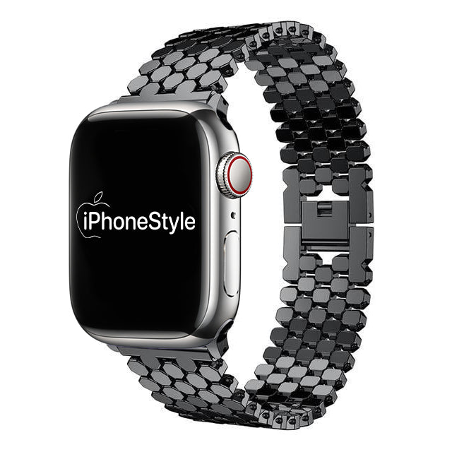 Black Octagon Apple Watch szíj - iPhoneStyle.hu