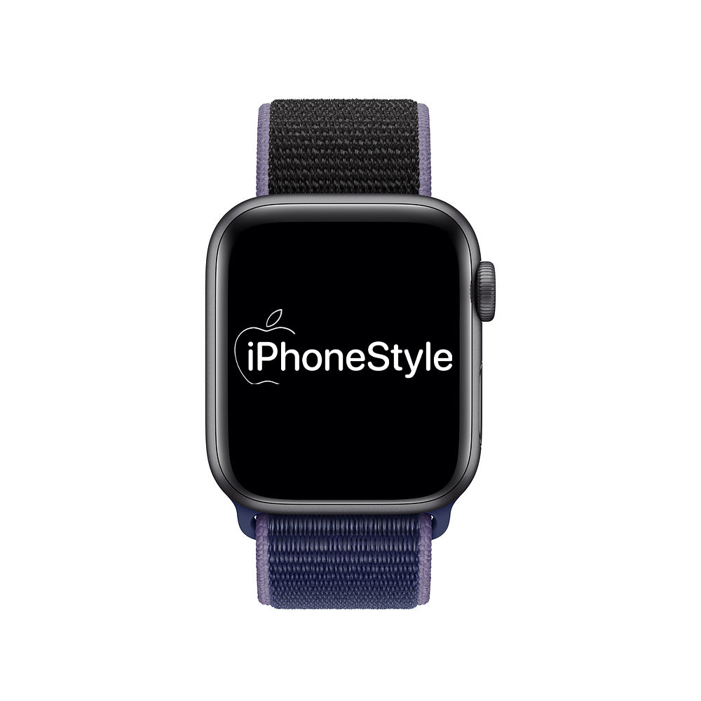 Éjkék Szövet Apple Watch szíj - iPhoneStyle.hu