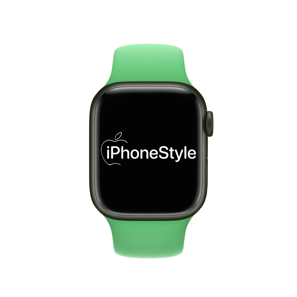 Élénkzöld Simple Apple Watch szíj - iPhoneStyle.hu