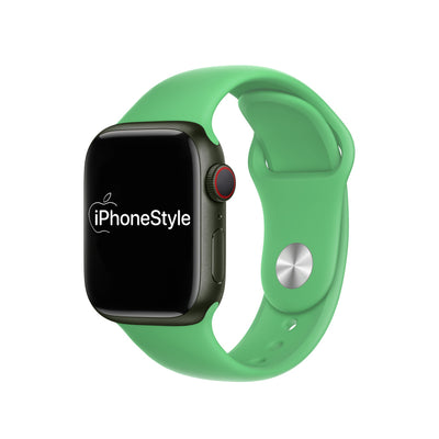 Élénkzöld Simple Apple Watch szíj - iPhoneStyle.hu