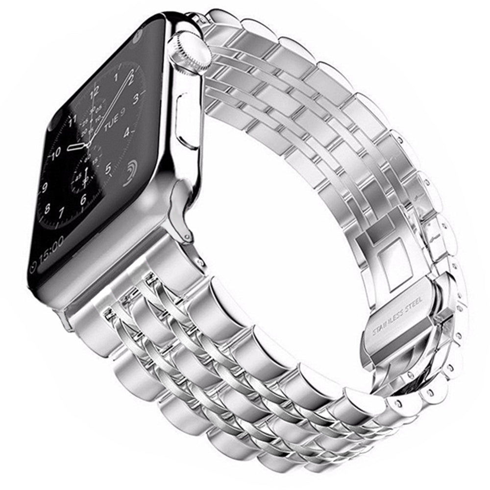 Ezüst Chain Fém Apple Watch szíj - iPhoneStyle.hu