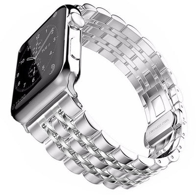 Ezüst Chain Fém Apple Watch szíj - iPhoneStyle.hu
