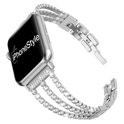 Ezüst Belle Apple Watch szíj - iPhoneStyle.hu