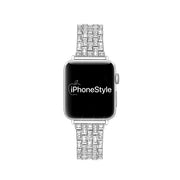 Ezüst Crystal Apple Watch szíj - iPhoneStyle.hu