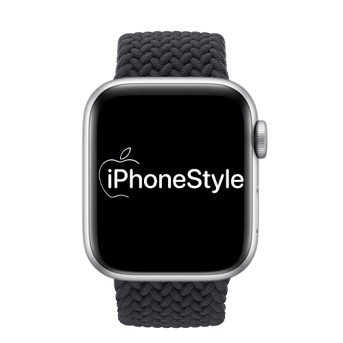 Fekete Fonott Apple Watch körpánt - iPhoneStyle.hu
