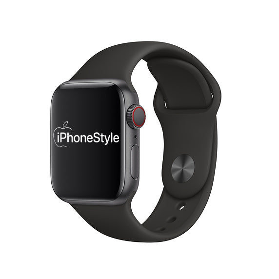 Fekete Simple Apple Watch szíj - iPhoneStyle.hu