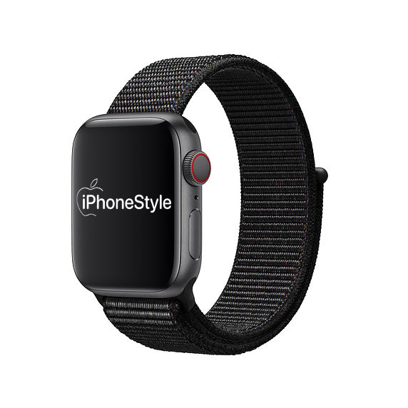 Fekete Szövet Apple Watch szíj - iPhoneStyle.hu