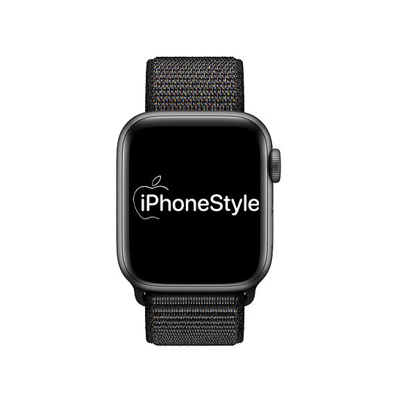 Fekete Szövet Apple Watch szíj - iPhoneStyle.hu