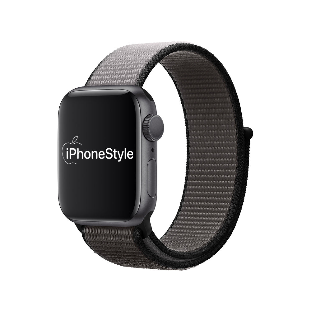 Horgonyszürke Szövet Apple Watch szíj - iPhoneStyle.hu