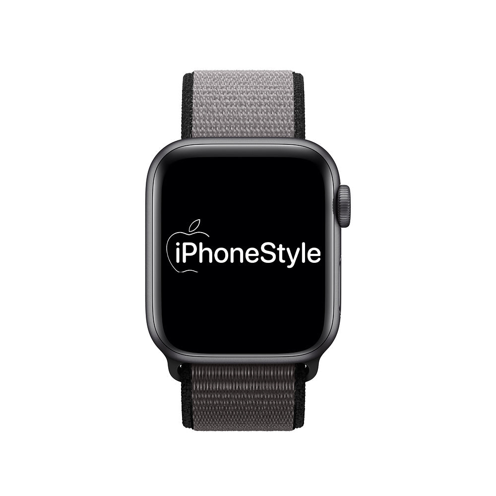 Horgonyszürke Szövet Apple Watch szíj - iPhoneStyle.hu