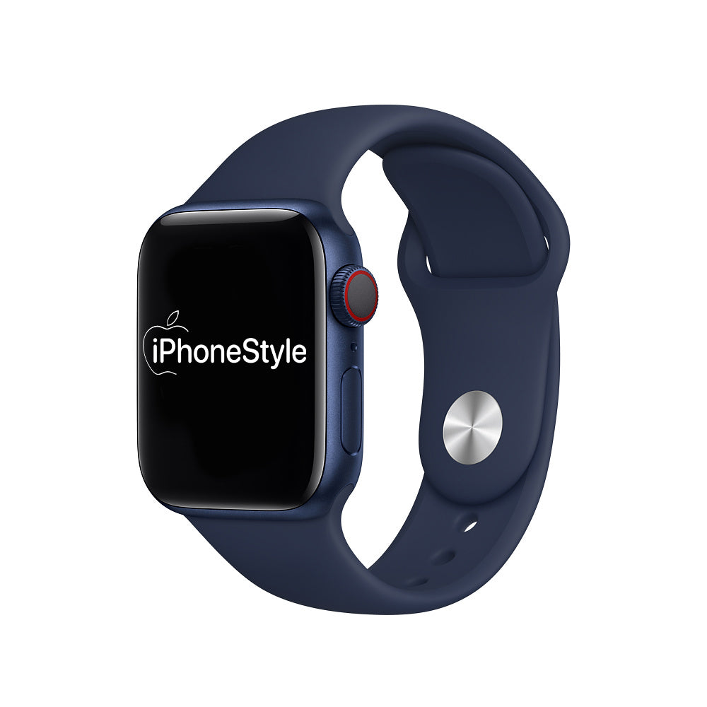 Mély tengerészkék Simple Apple Watch szíj - iPhoneStyle.hu