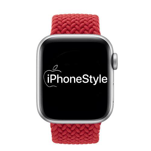 Piros Fonott Apple Watch körpánt - iPhoneStyle.hu