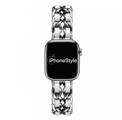 Silver-White Dubai Apple Watch szíj - iPhoneStyle.hu