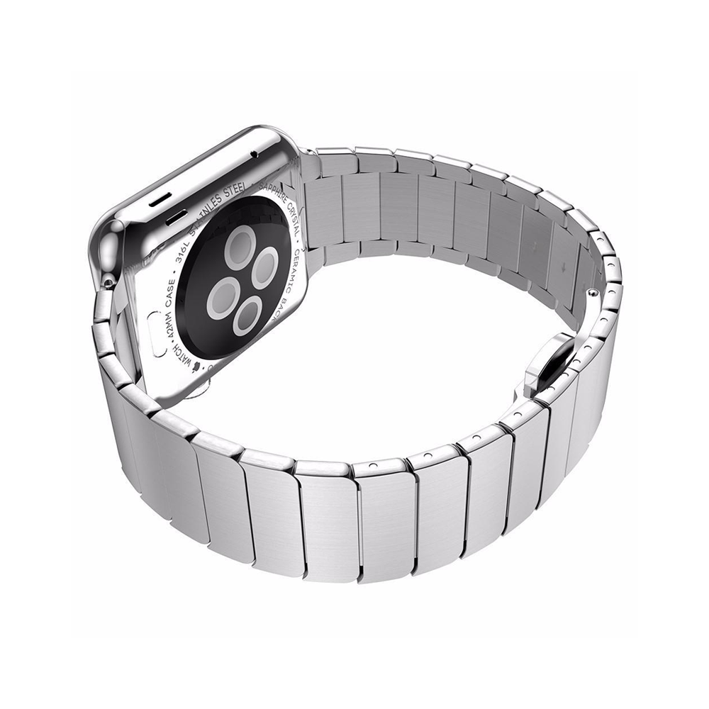 Silver Steel Apple Watch szíj - iPhoneStyle.hu