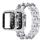 Silver-White Dubai szíj 360° tokkal