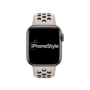 Sivatagihomok-Fekete Sport Apple Watch szíj - iPhoneStyle.hu