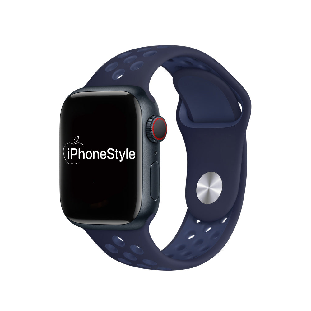 Tengerészkék Sport Apple Watch szíj - iPhoneStyle.hu