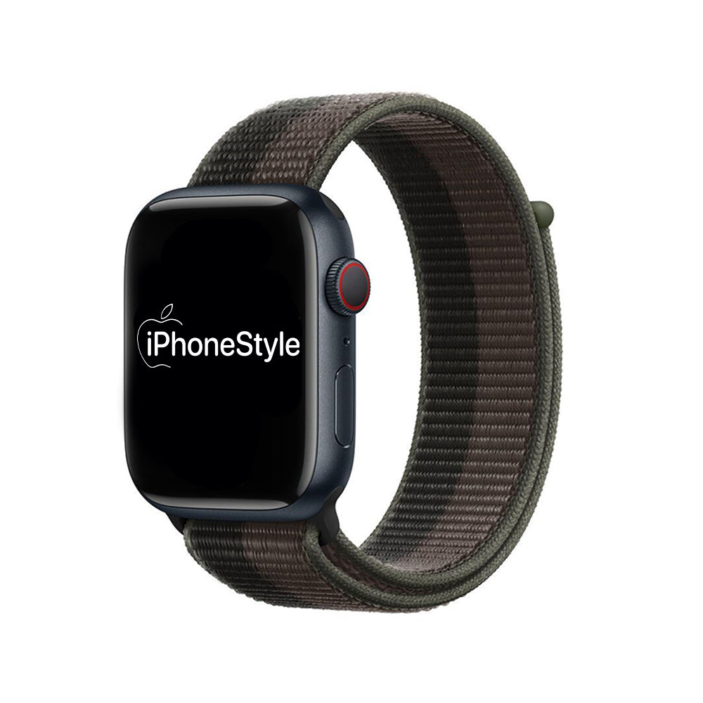 Tornádószín-Szürke Szövet Apple Watch szíj - iPhoneStyle.hu