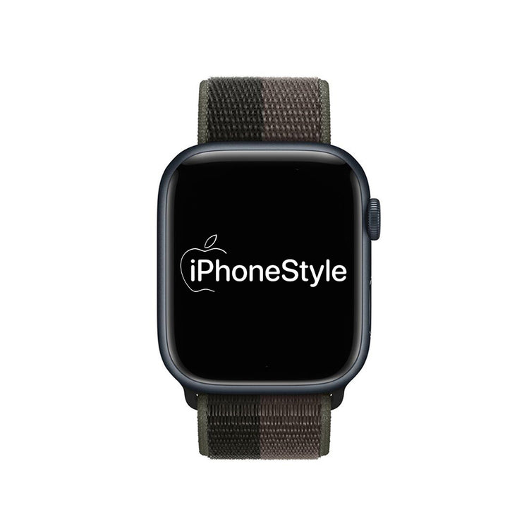 Tornádószín-Szürke Szövet Apple Watch szíj - iPhoneStyle.hu