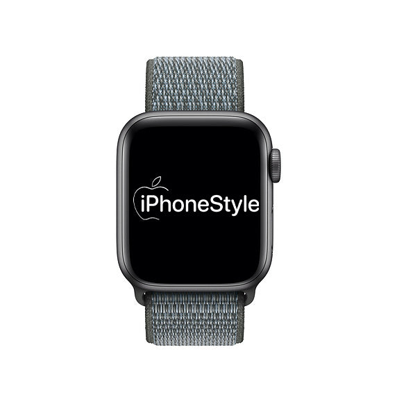 Viharszürke Szövet Apple Watch szíj - iPhoneStyle.hu